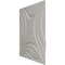Ekena Millwork 19 5/8in. W x 19 5/8in. H Savannah EnduraWall Decorative 3D Wall Panel Covers 2.67 Sq. Ft. WP20X20SVGHC - alternate 3